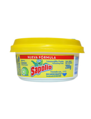 SAPOLIO LAVAVAJILLA EN PASTA LIMON