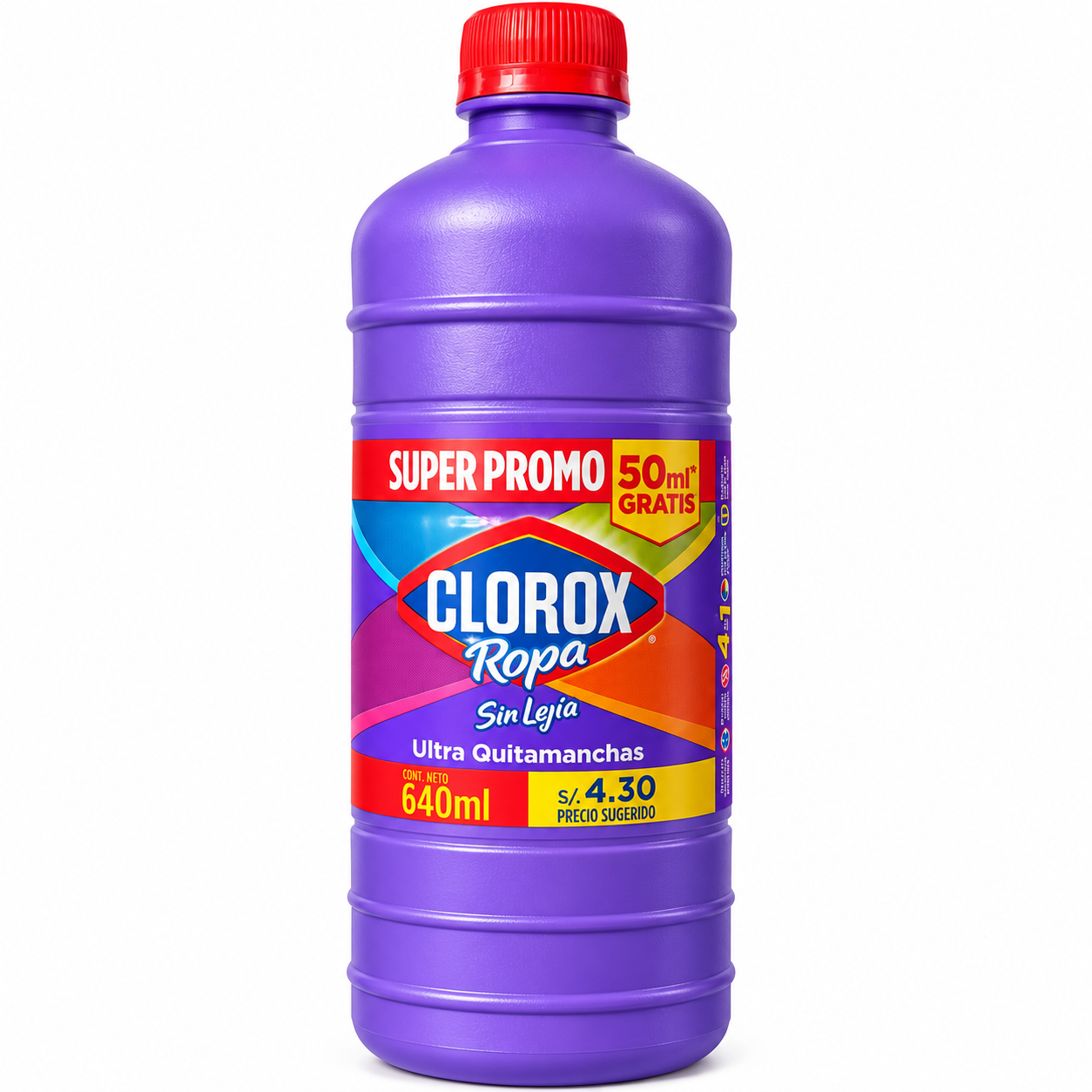 CLOROX ROPA SIN LEJIA ULTRA QUITAMANCHA